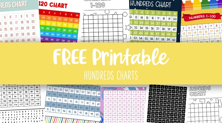 1 100 Chart Free Printable FREE Printables