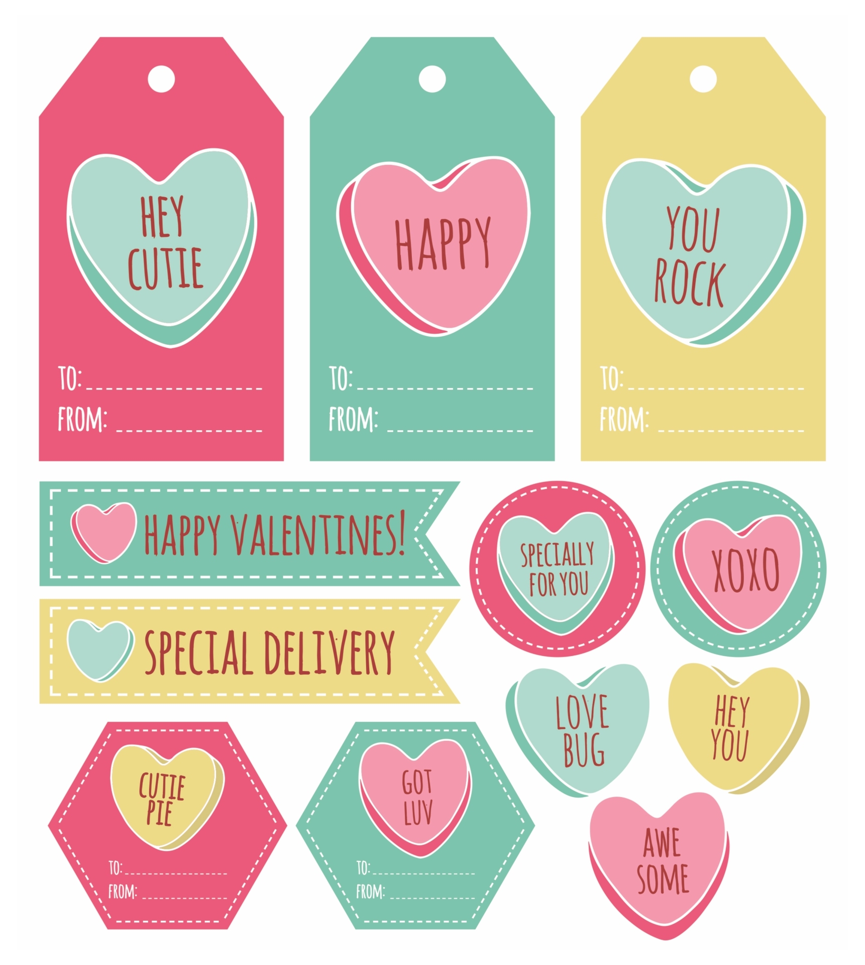 10 Best Valentine 39 s Gift Tags Printable Template PDF For 49 OFF