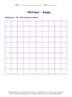 100 Chart Empty Homeschool Math 100 chart empty homeschool math 