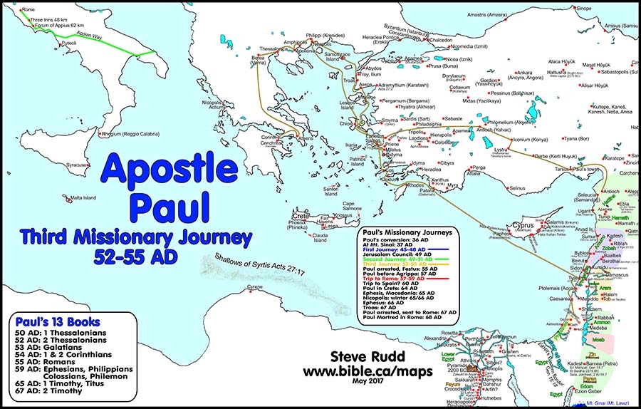 100 Free Printable Public Use Bible Maps