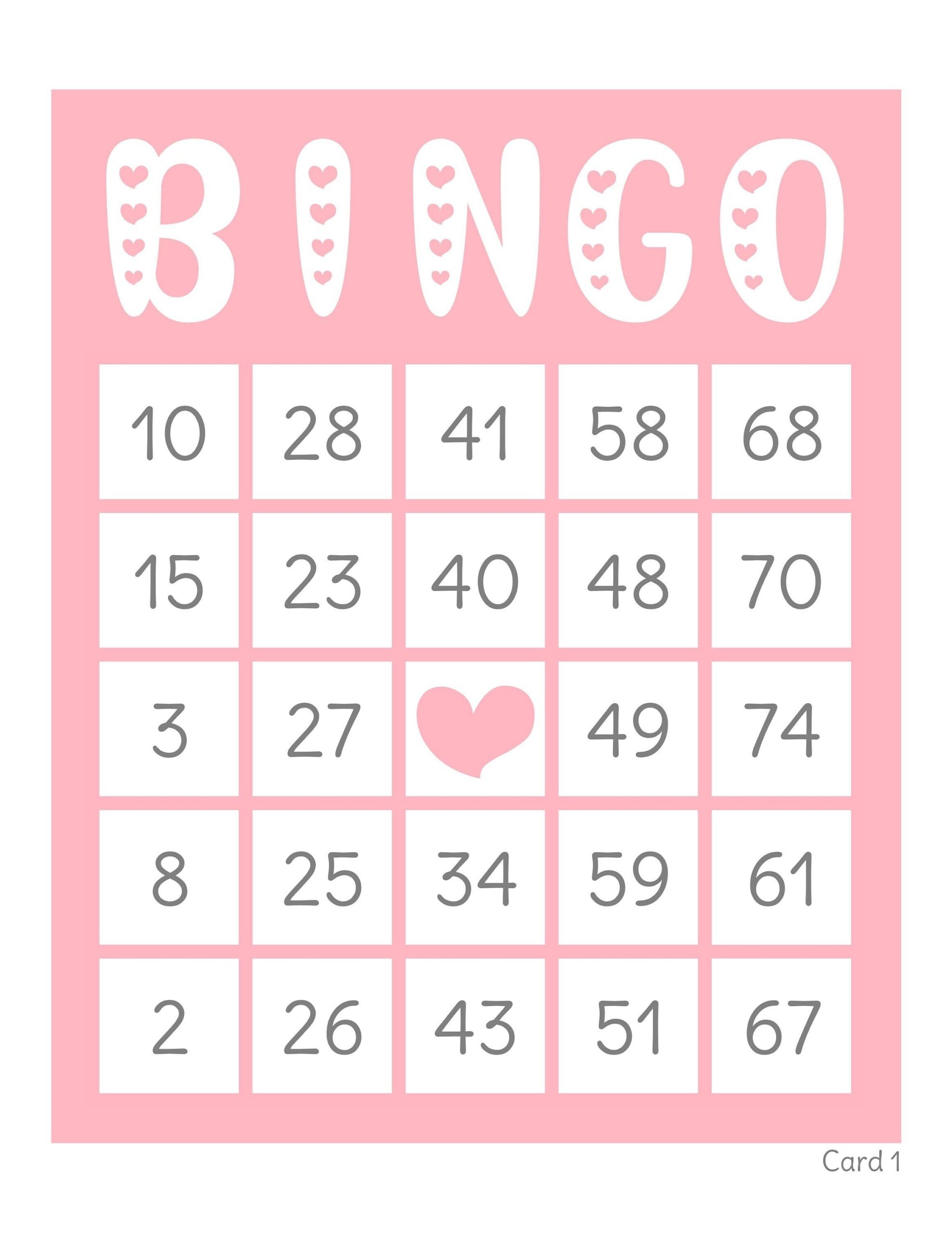 200 Bingo Cards Pdf Download 1 2 And 4 Per Page Instant Printable