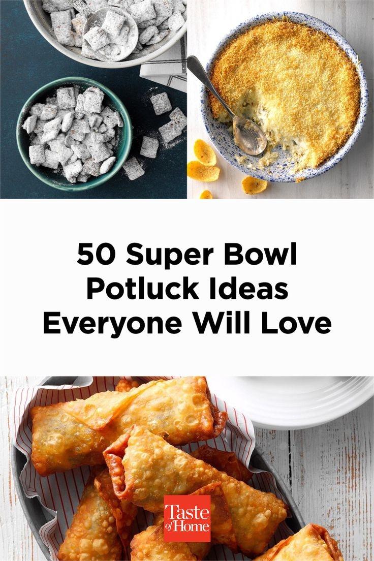 50 Winning Recipes For Your Super Bowl Potluck Super Bowl Potluck 
