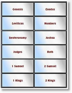 7 Best Printable Books Of Bible Flash Cards Pdf For Free At Artofit