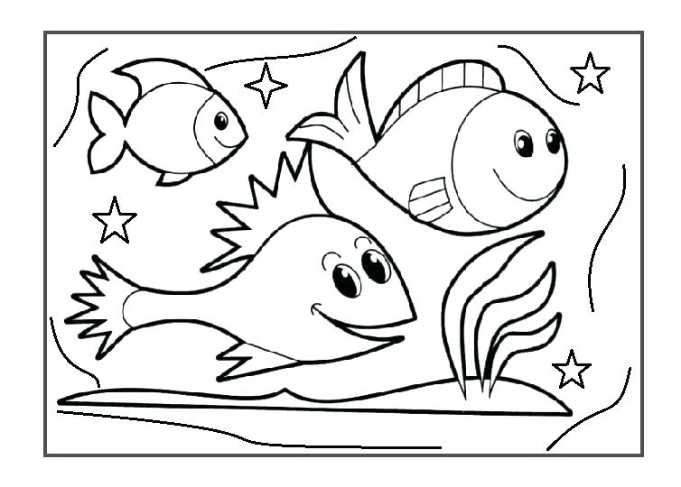 Aquarium Coloring Sheet Coloring Pages