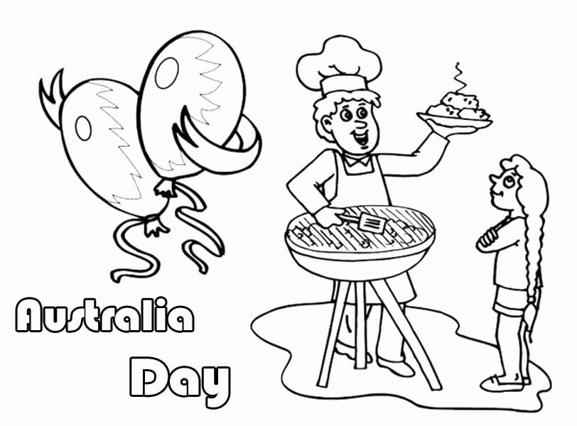 Australia Map Coloring Page Free Printable Coloring Pages For Kids
