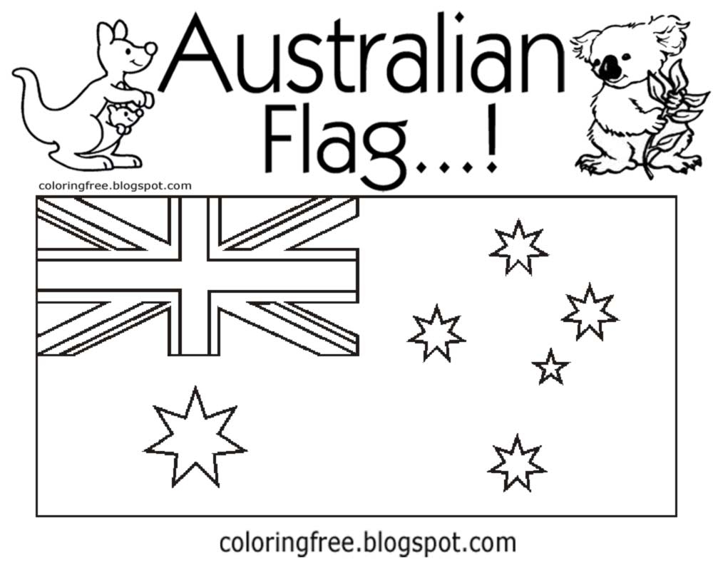 Australian Flag Printable