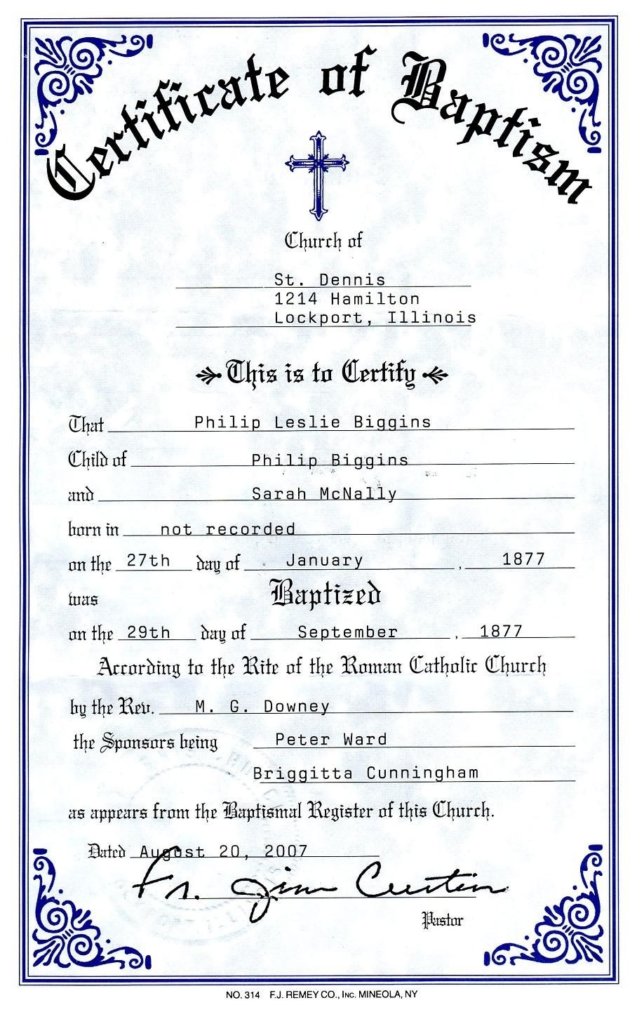 Baptism Certificate Template Tubidportal Free Printable Baptism 