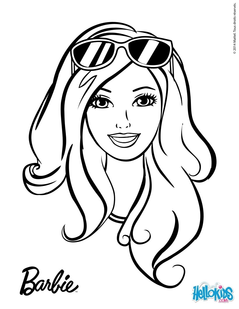 Barbie Clipart Outline Clipground