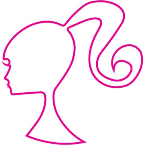 Barbie Clipart Outline Clipground