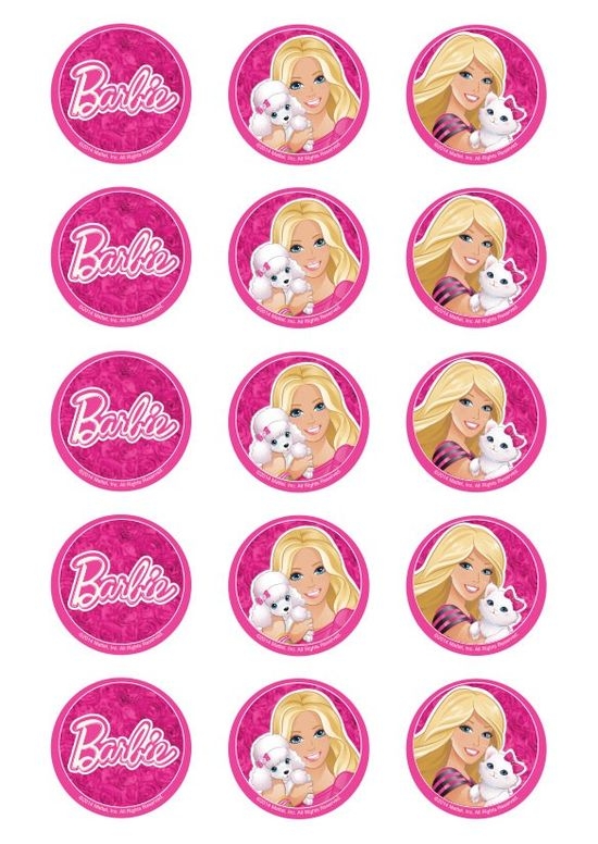 Barbie Printable Stickers Dev onallcylinders