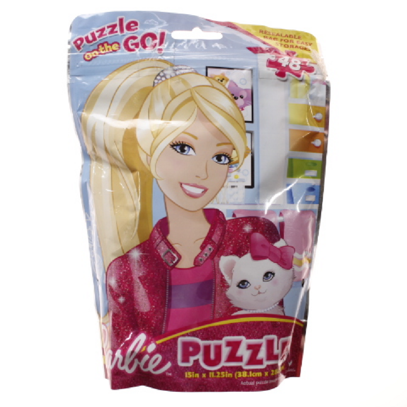 Barbie Puzzle Hot Wheels Puzzle