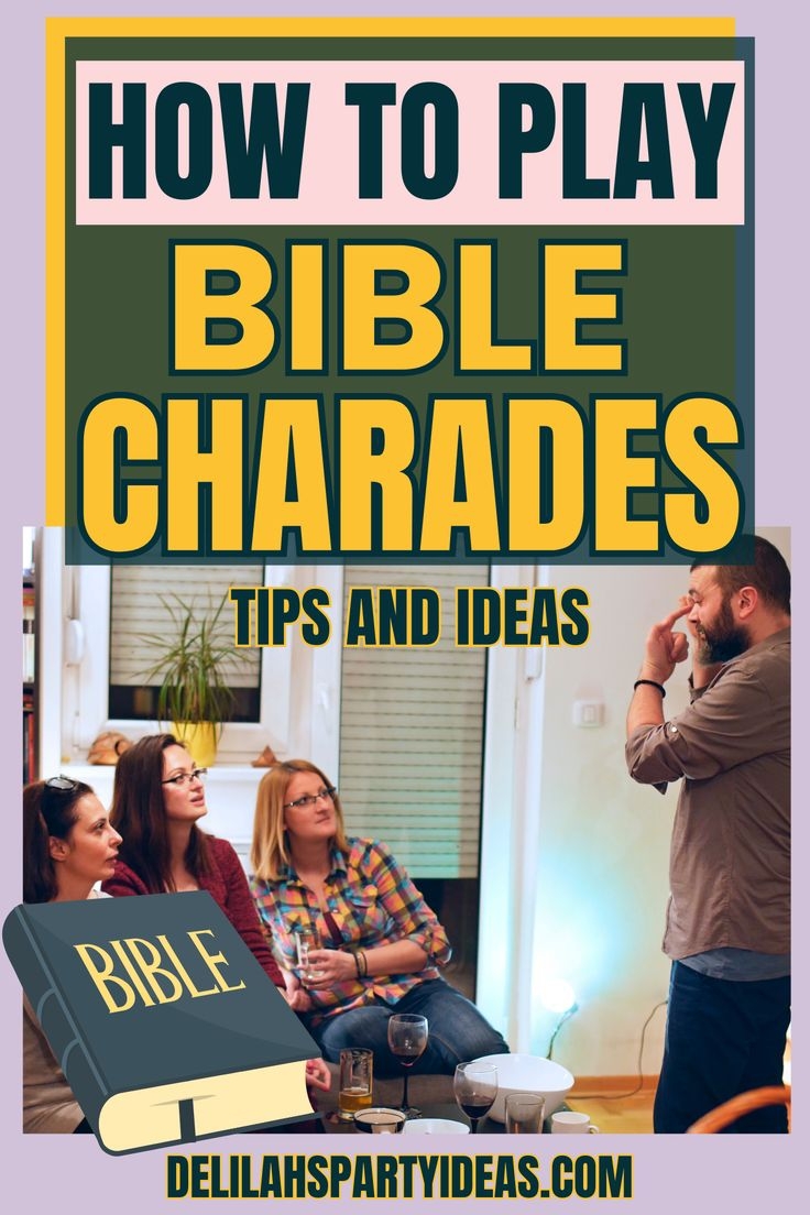 Bible Charades Bible Charades Charades For Adults Charades For Kids