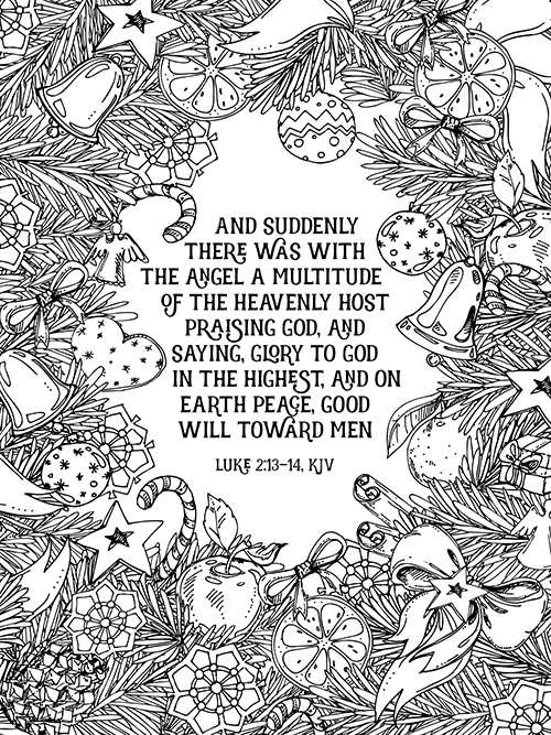 Bible Coloring Pages For Christmas Bible Coloring Pages For Christmas