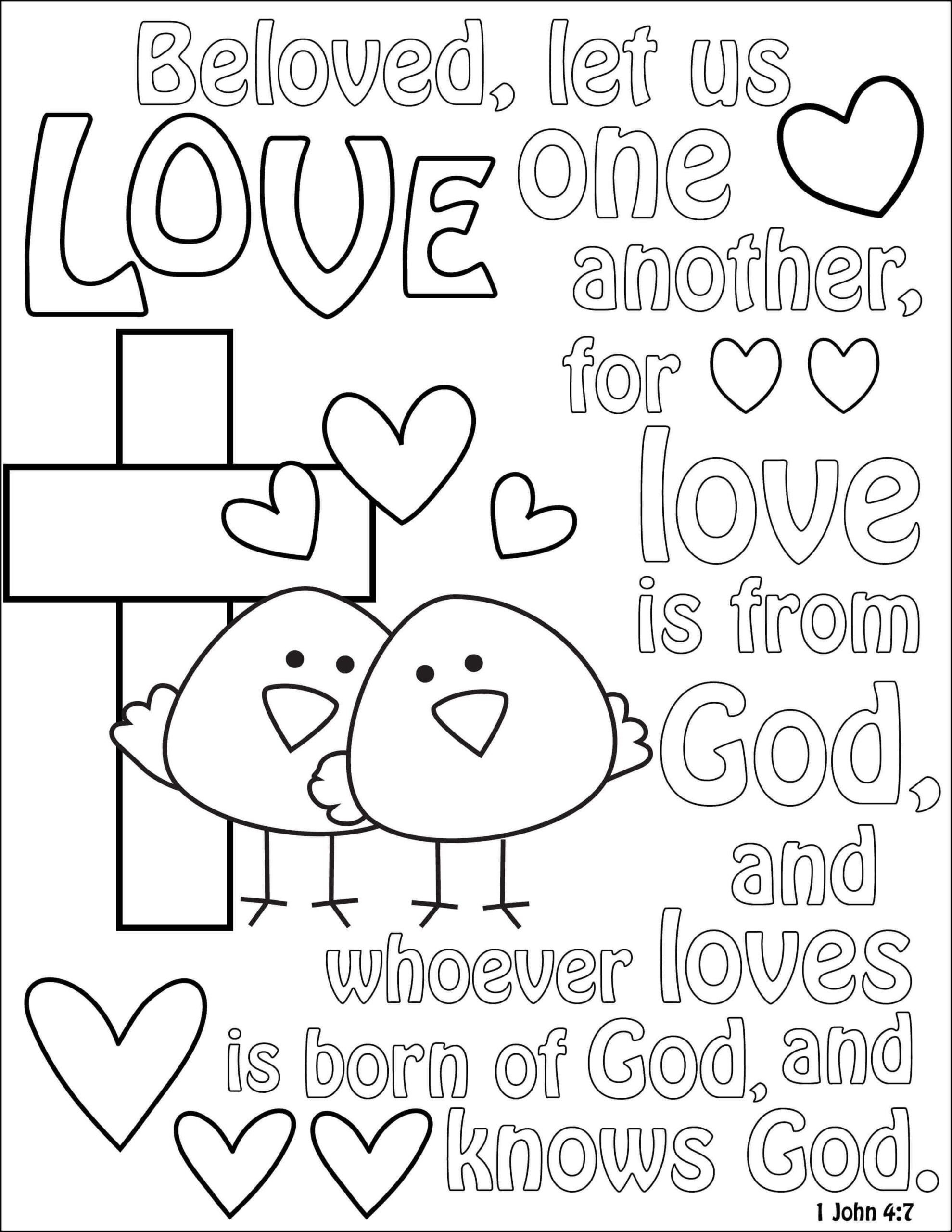 Bible Coloring Pages Printable Coloring Pages FREE