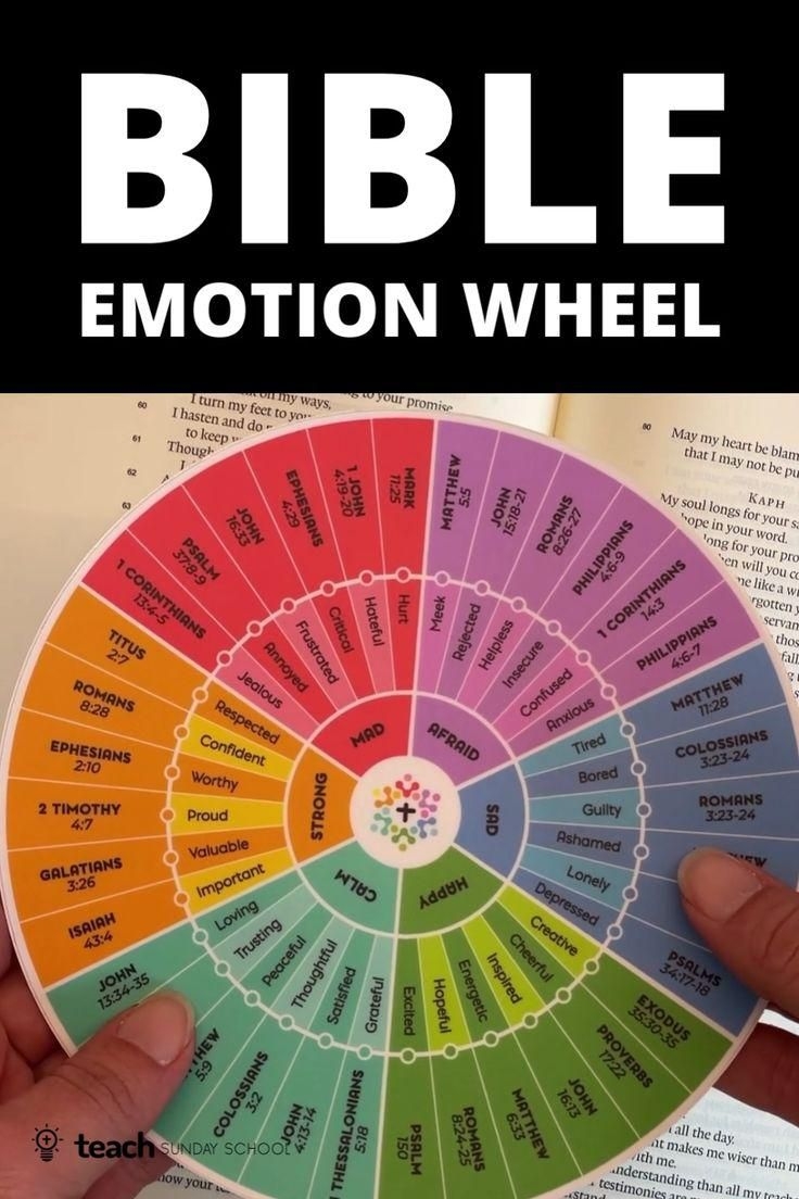 Bible Emotion Wheel Free Printable Printable Calendars AT A GLANCE