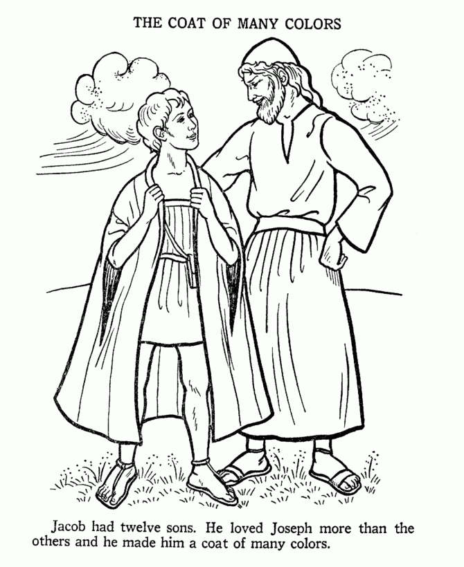 Bible Story Coloring Pages For Children Coloring Home