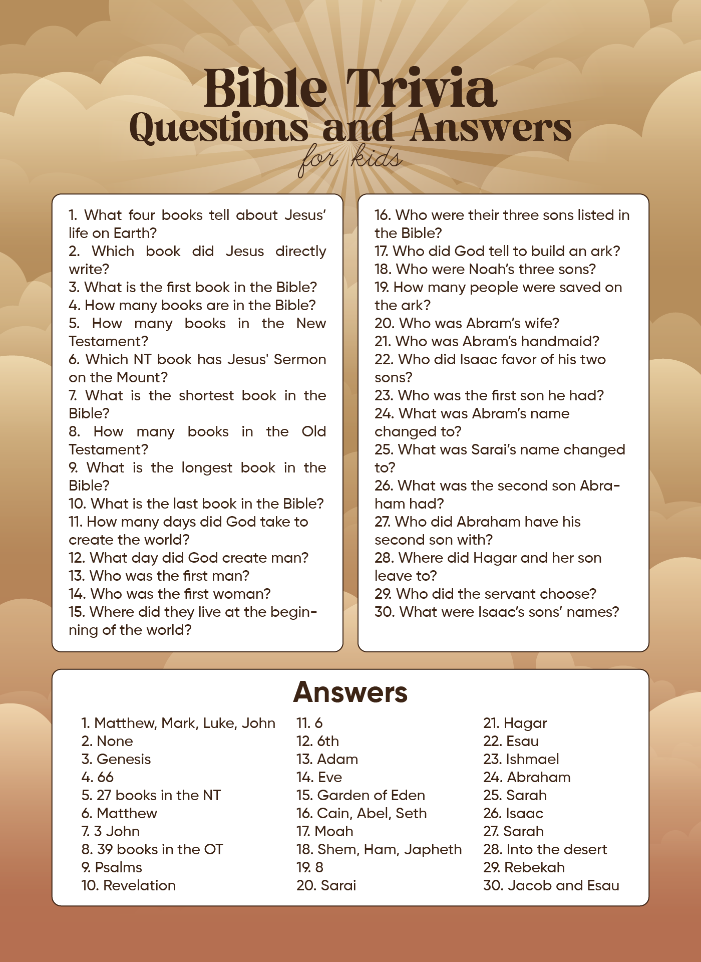 Bible Trivia Questions And Answers 10 Free Pdf Printables Artofit Bible Trivia Questions And Answers 10 Free Pdf Printables Artofit