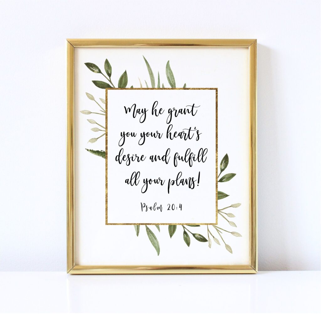 Bible Verse Wall Decor Printable: Transform Your Home with ...