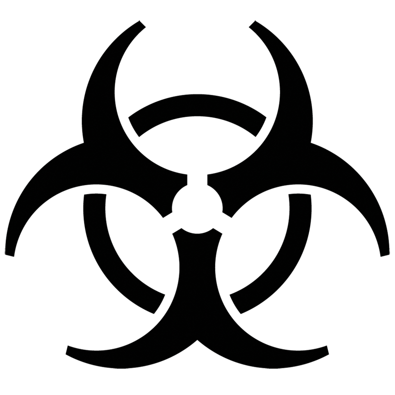 Biohazard Symbol Printable