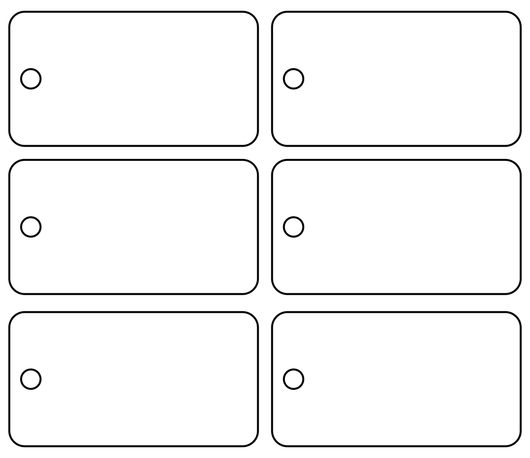Blank Christmas Tags 14 Free PDF Printables Printablee