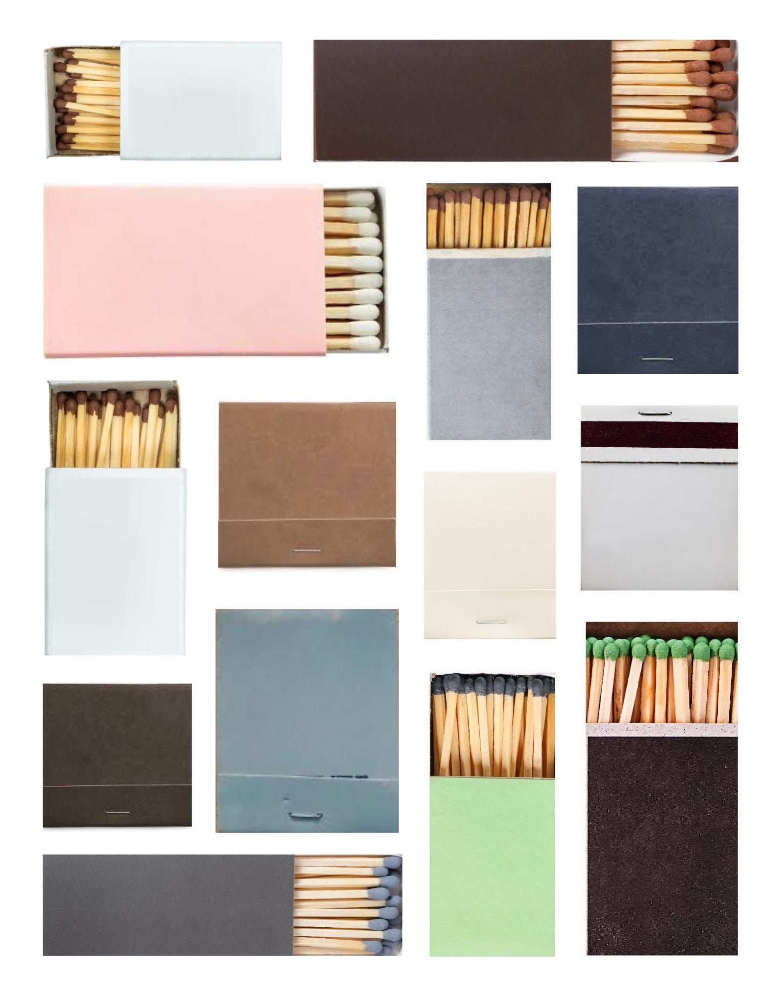 Blank Matchbook Template Create Your Own Personalized Matches