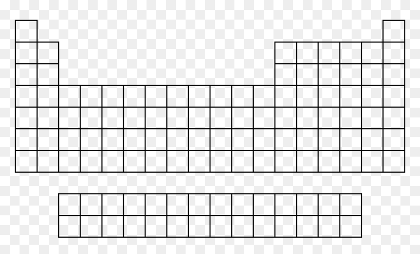 Blank Periodic Table Printable Page Blank Empty Periodic Table HD 