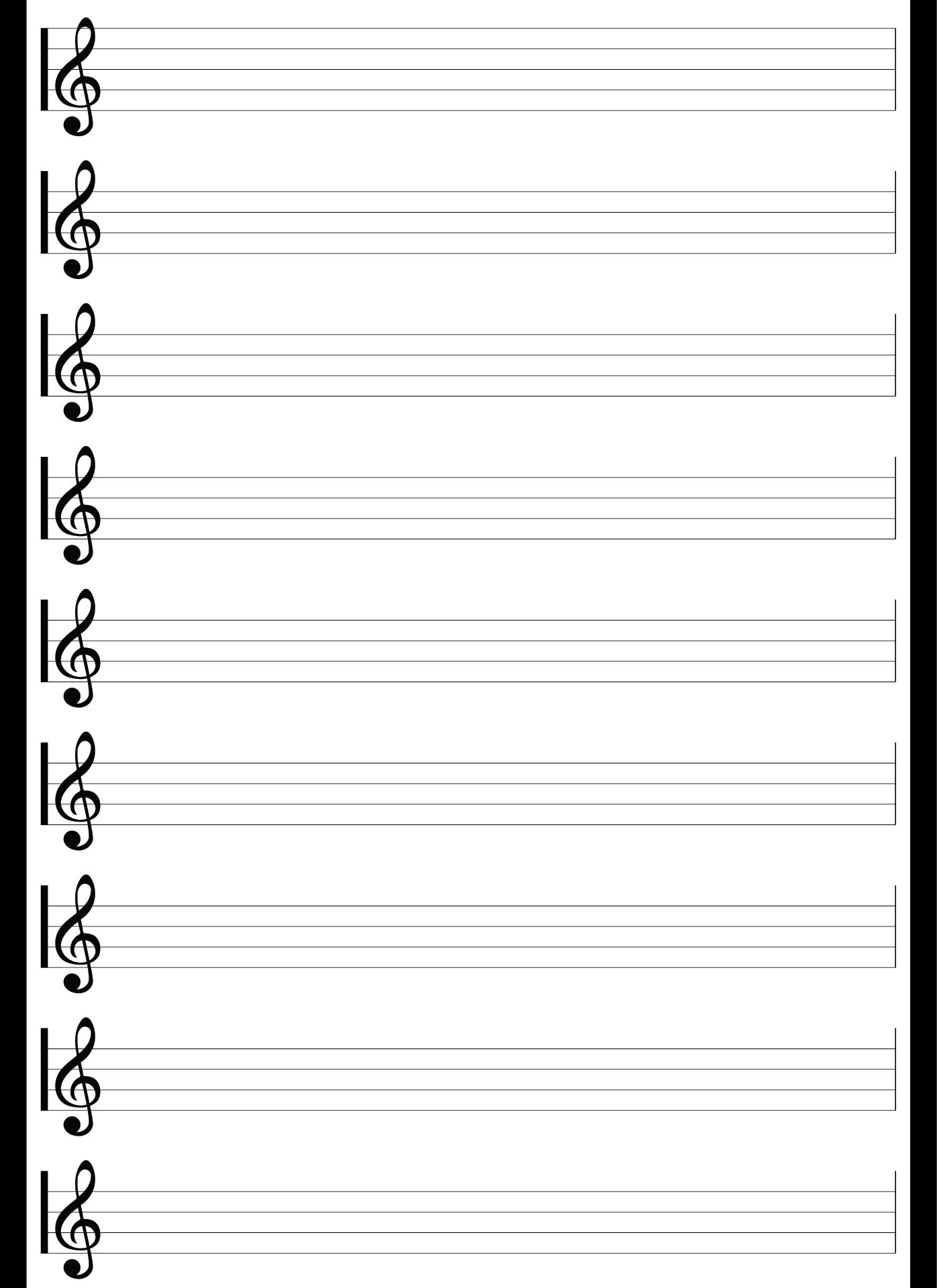 Blank Printable Sheets