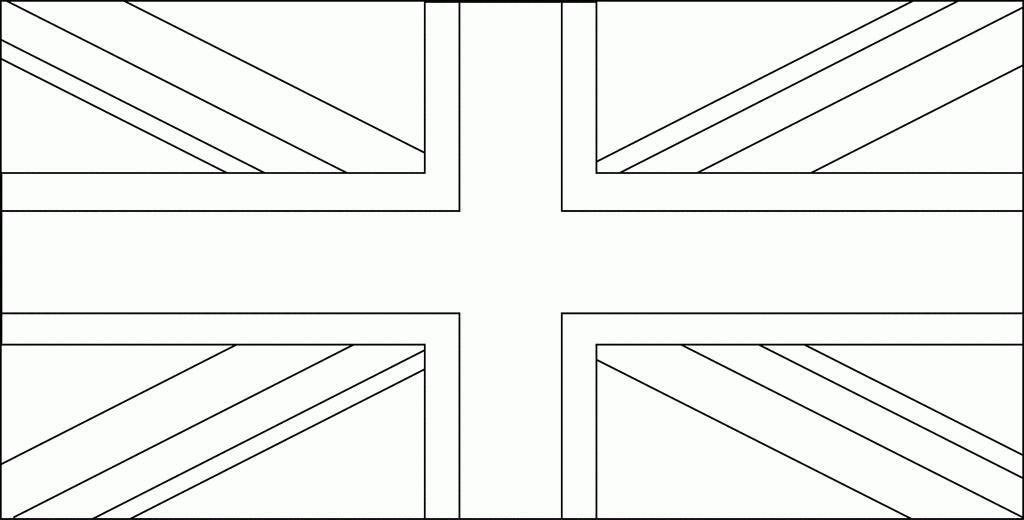 British Flag Coloring Page Coloring Home