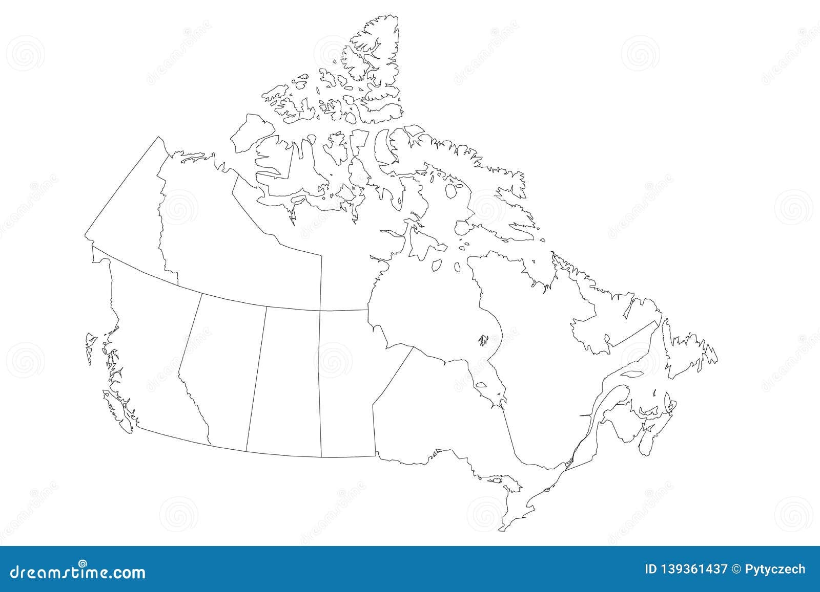 Canada Blank Map Blank World Map Images