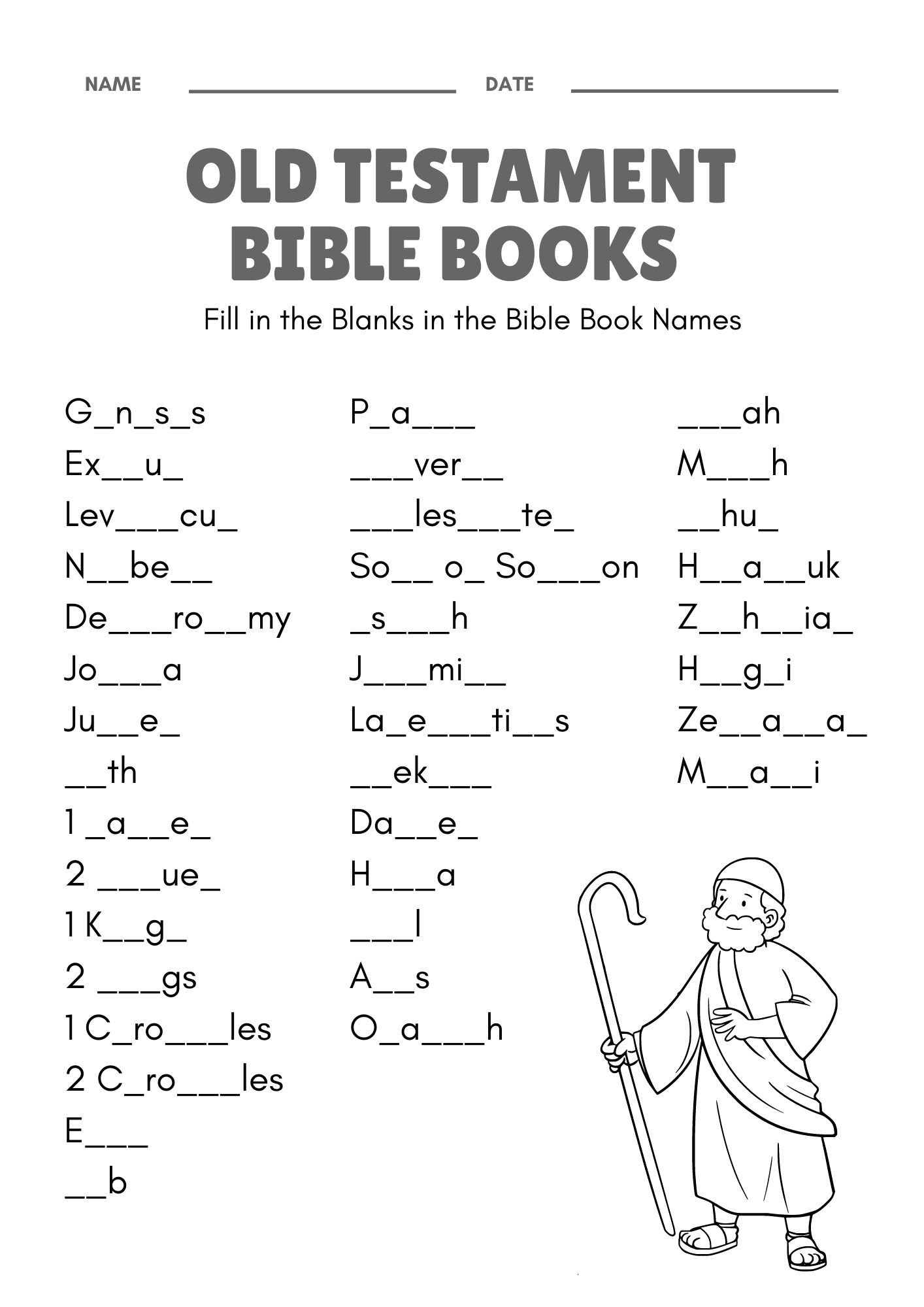 Children 39 s Ministry Free Bible themed Printables Help My Kids Are Bored