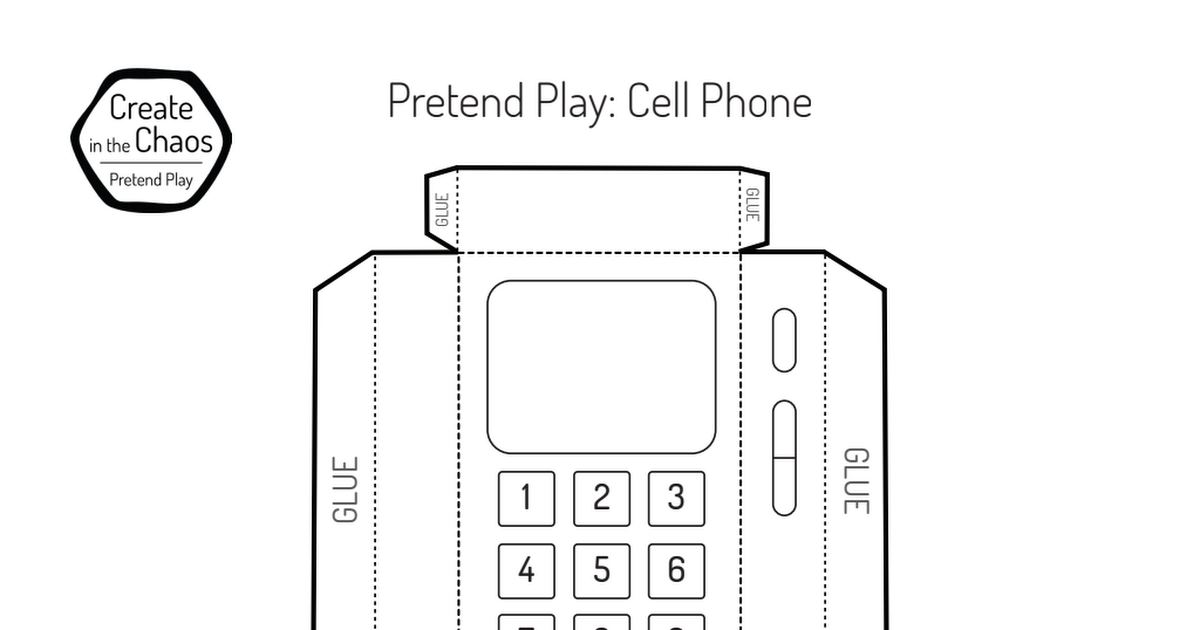 CNC Pretend Play Cell Phone PDF