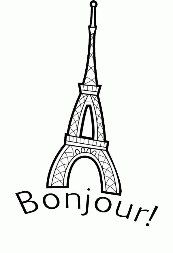 Coloring Pages On France Coloring Home