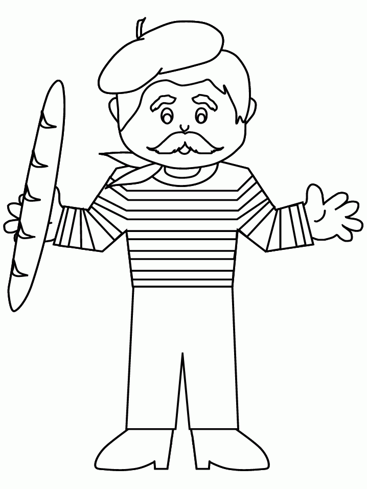 Coloring Pages On France Coloring Home
