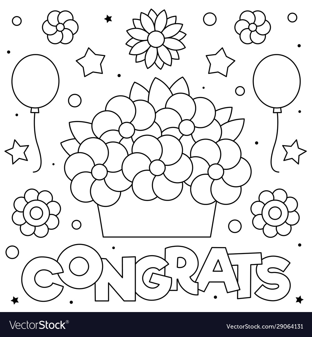 Congratulations Coloring