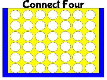 Connect Four Review Game By Heather Anderson TpT