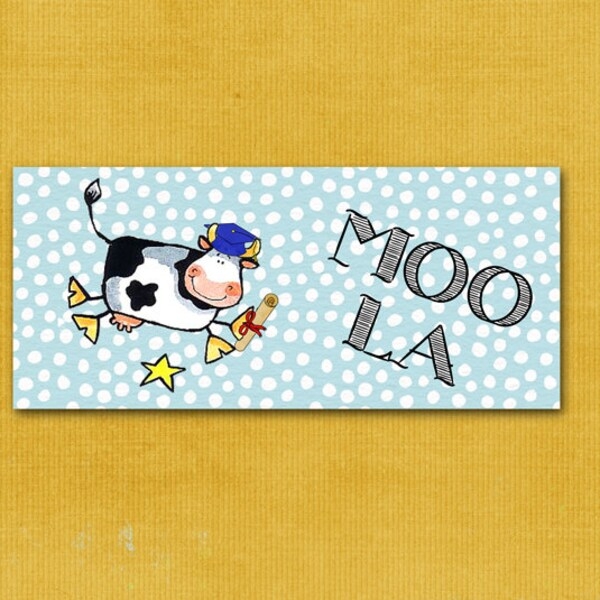 Cow Print Graduation Cap Etsy