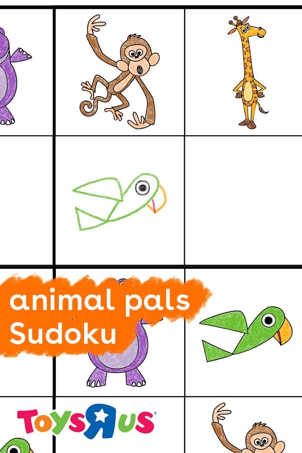 Download Print Out This sudoku Puzzle For Kids Puzzles For Kids 