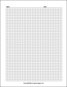 Downloadable Graph Paper Full Page Printable Pdf