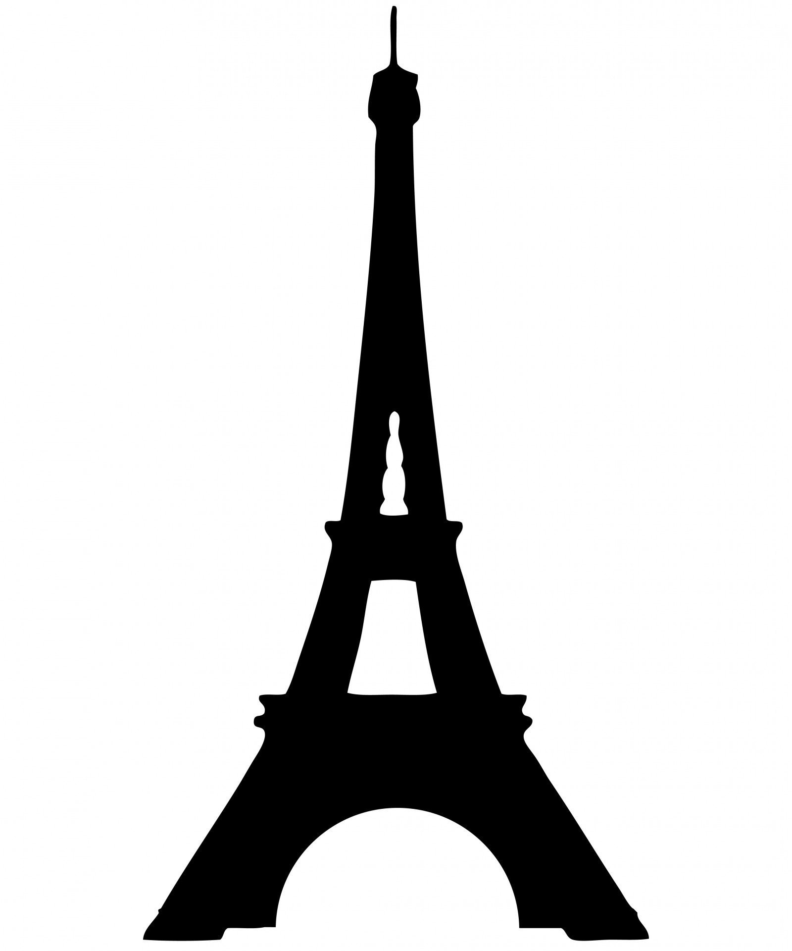Eiffel Tower Outline ClipArt Best