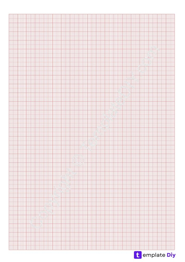 Engineering Graph Paper Grid Paper Printable Template In PDF Graph