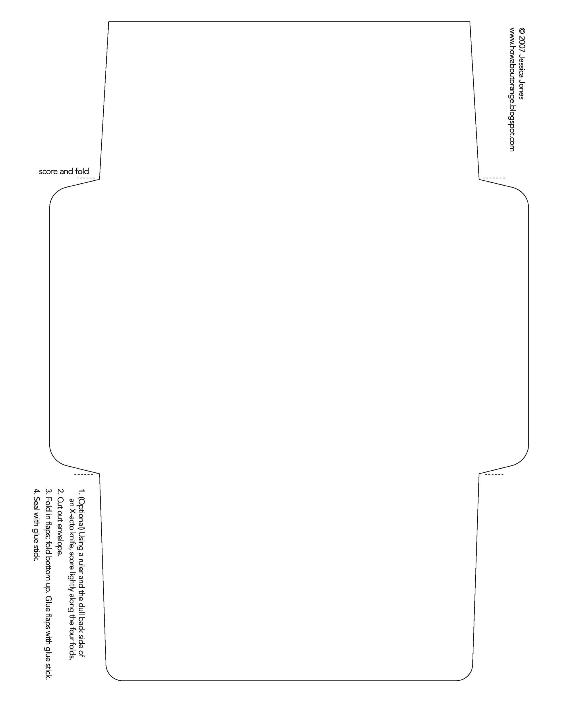 Envelope Templates Printable Printable Free Templates