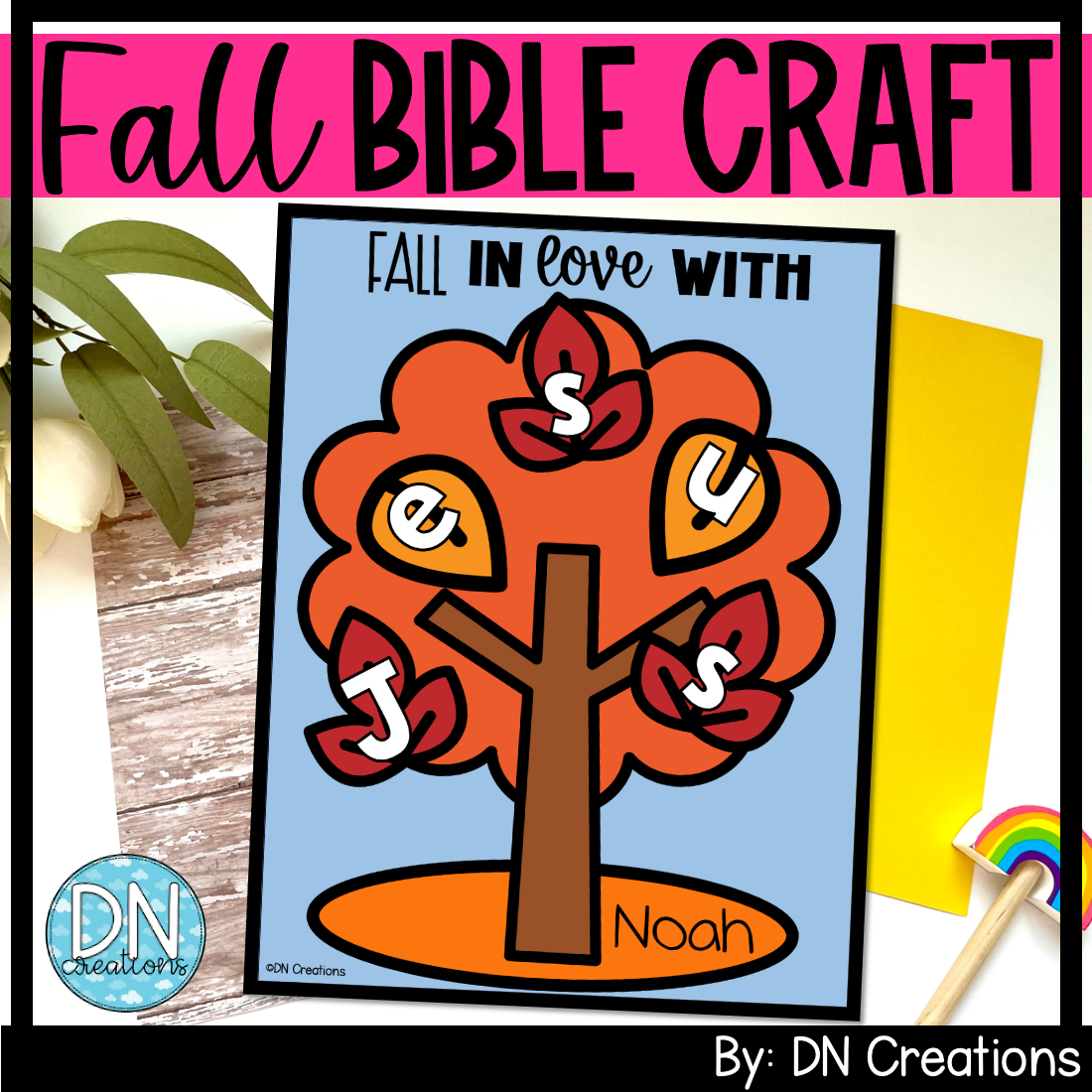 Fall Bible Craft Autumn Tree Craft Fall In Love With Jesus Craft Fall Bible Craft Autumn Tree Craft Fall In Love With Jesus Craft