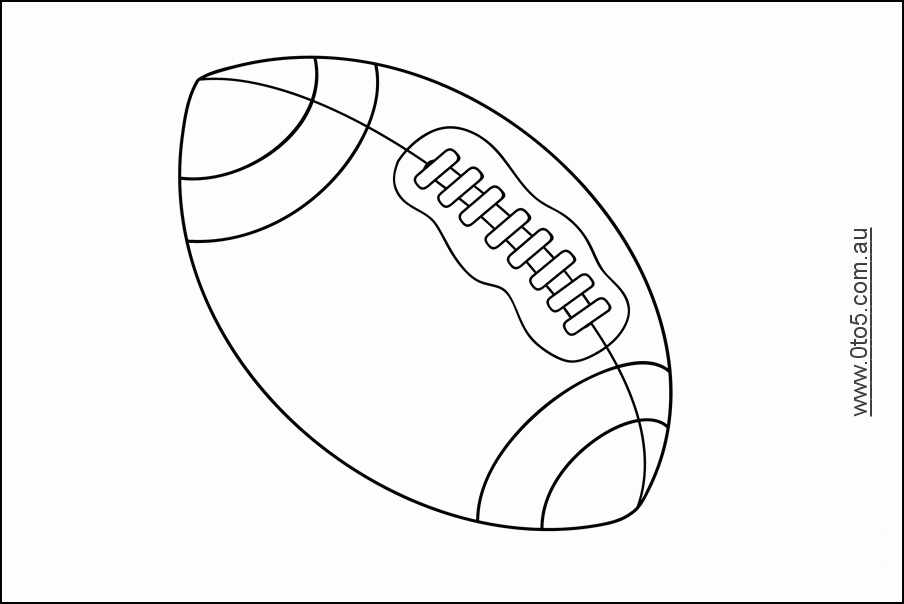 Football Printables Coloring Home
