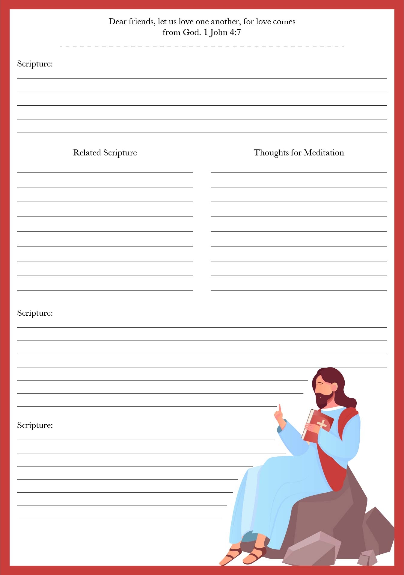 Free Bible Study Templates