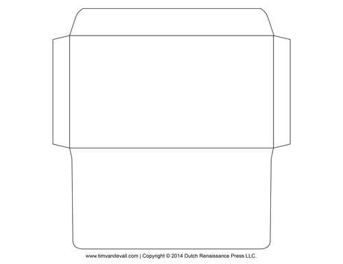 Free envelope template Tim 39 s Printables