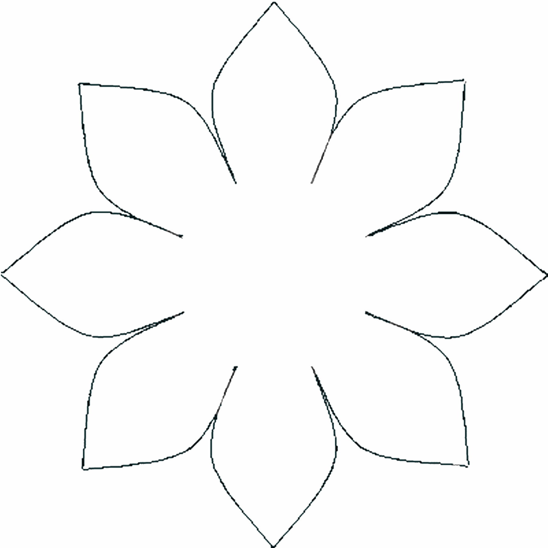 Free Flower Template Download Free Flower Template Png Images Free 