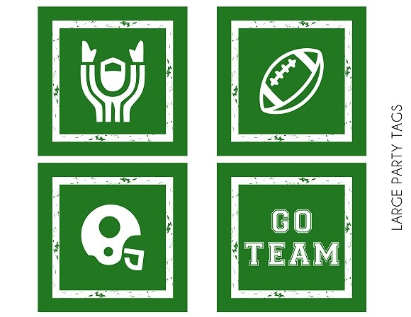 FREE Football Party Printables Catch My Party