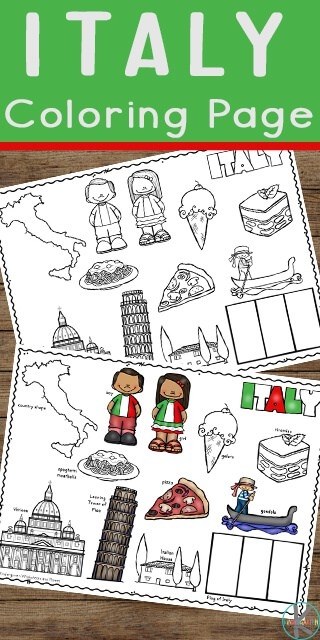 FREE Italy Coloring Sheets Free Homeschool Deals