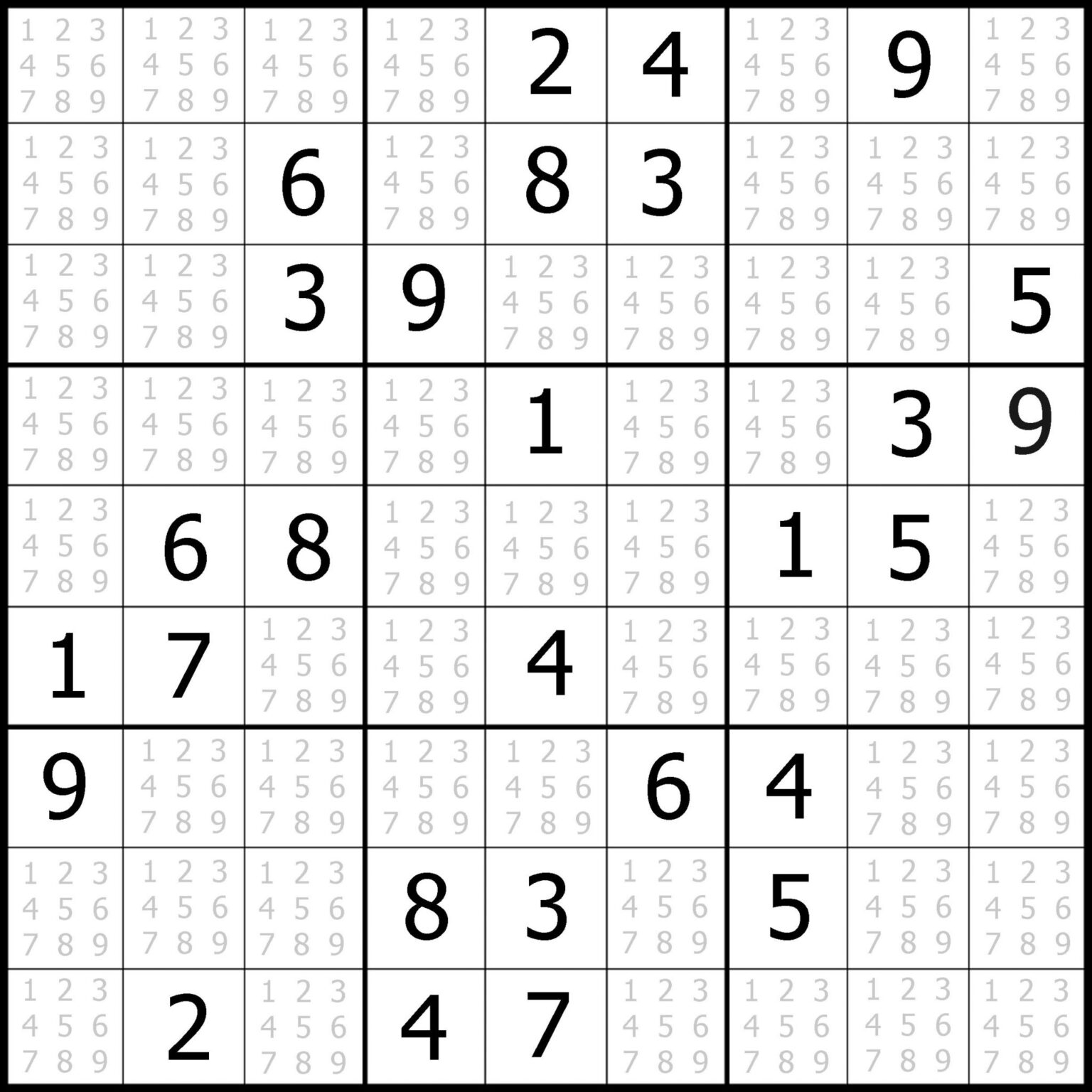 Free Loco Sudoku Puzzles Printable Printable Sudoku Puzzles Sudoku 