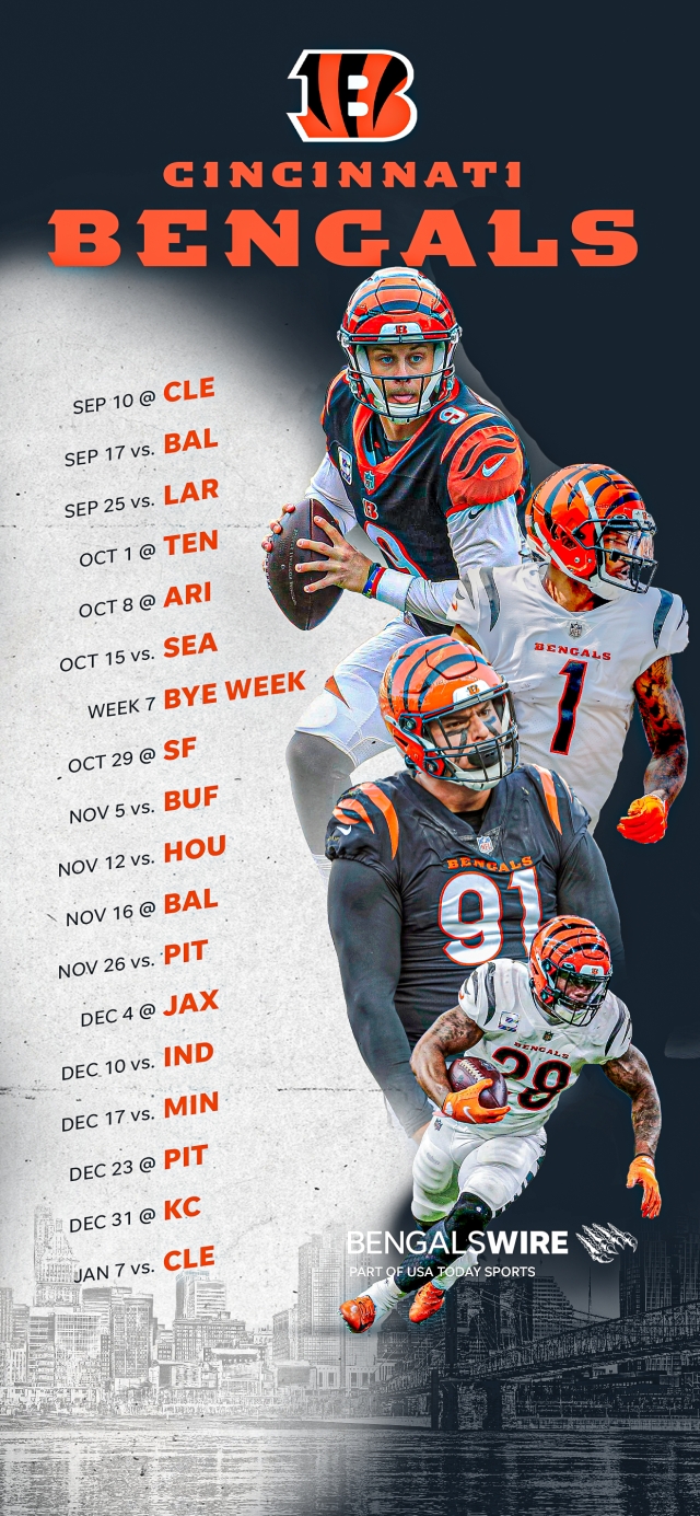 Free Printable Bengals Schedule Download Free Printable Bengals 